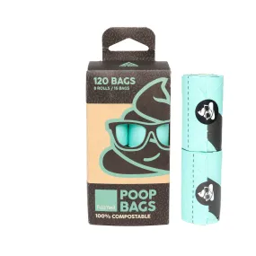 FuzzYard Compostable Dog Poop Bags 8 Rolls^^^