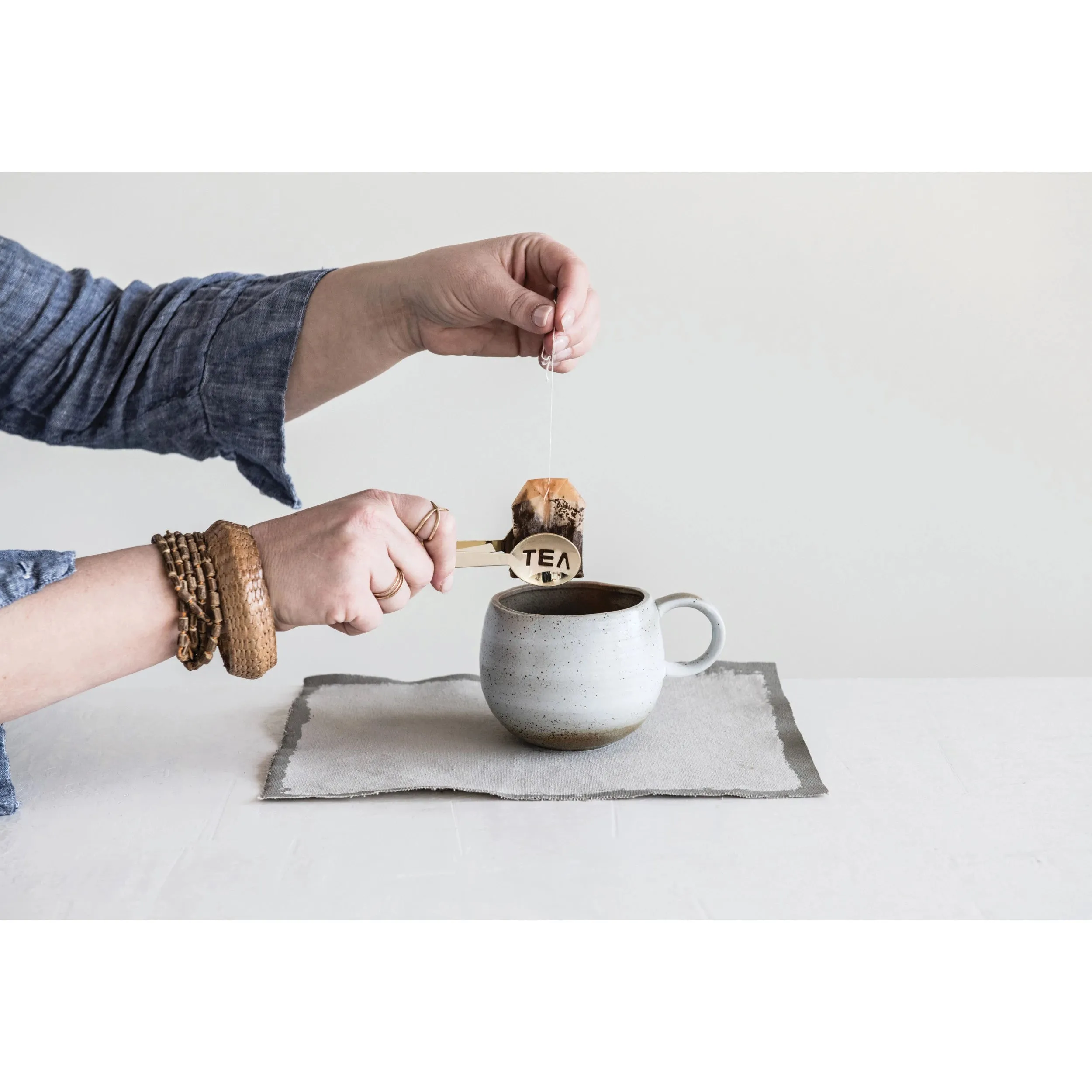Gold Tea Tongs
