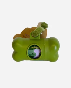 Green Bone Holder with 1 roll (15 bags)
