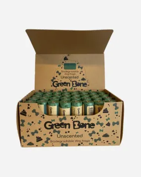 Green Bone Unscented - 64 rolls (960 bags)