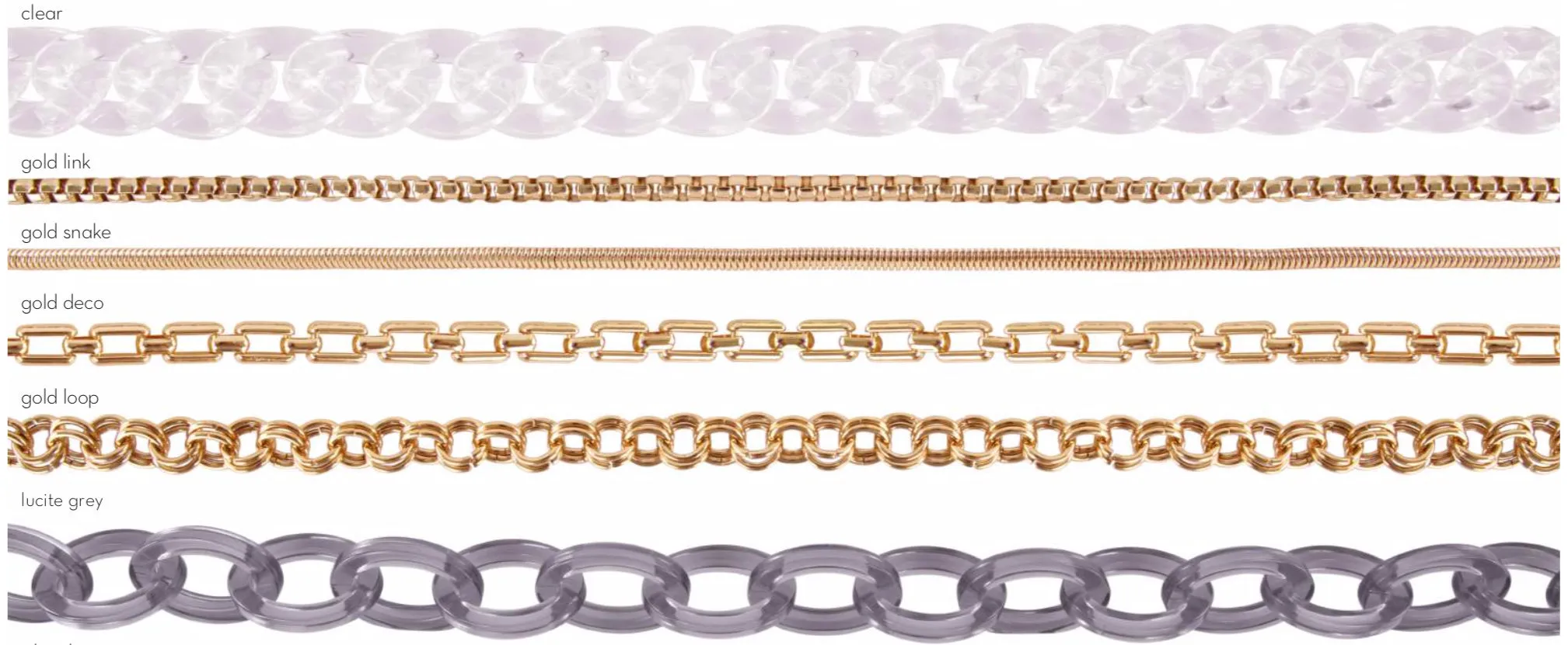IDA Beige Croc (Small) with Chain
