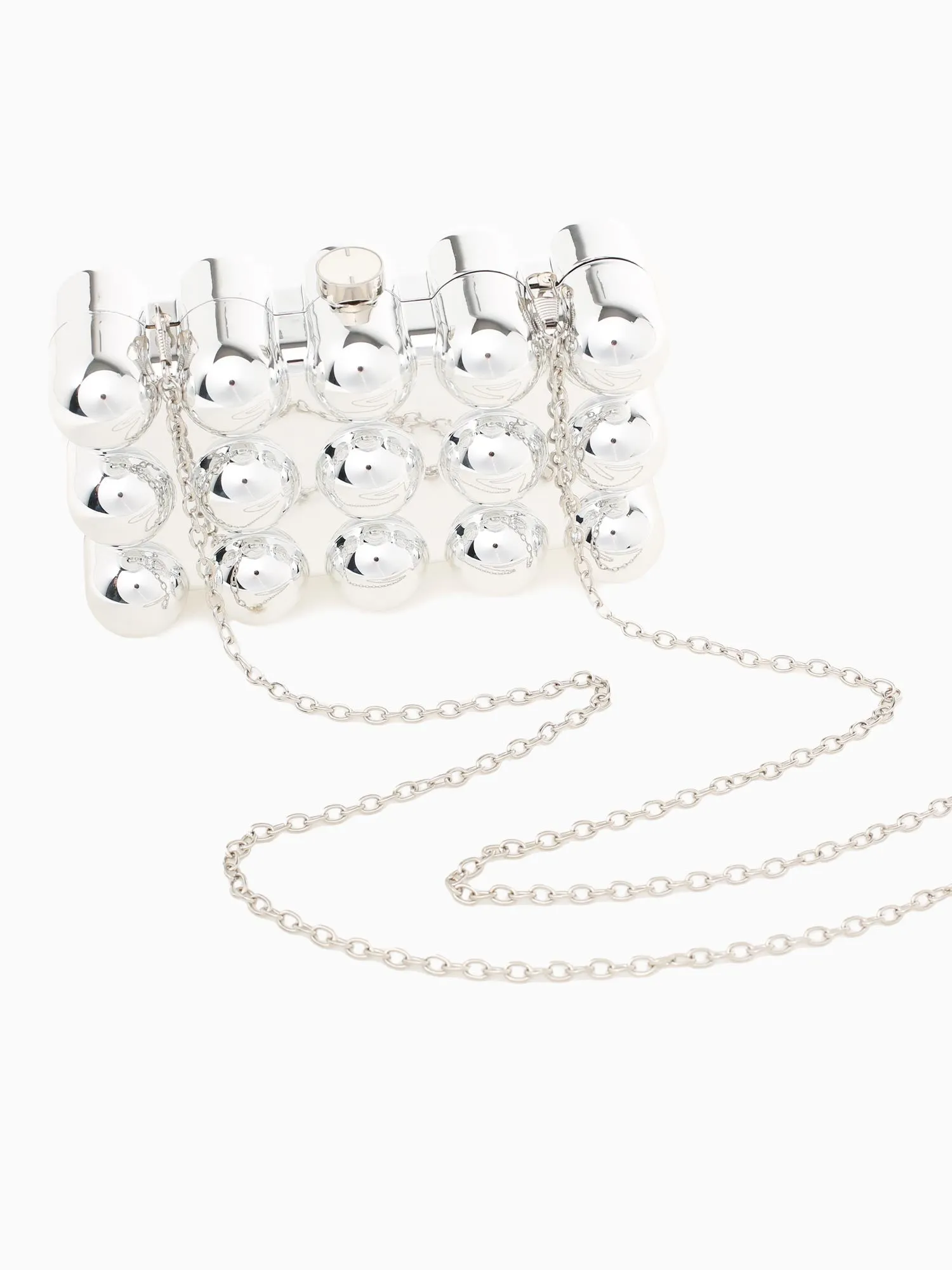 Maya Box Bag Silver