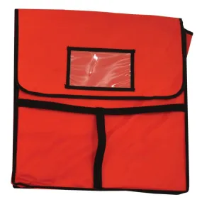 Nella 18" x 18" Insulated Pizza Delivery Bag, Red