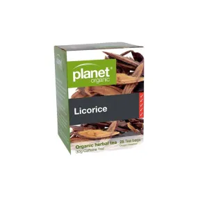 Planet Organic Licorice Tea Bags 30g (25 bags)
