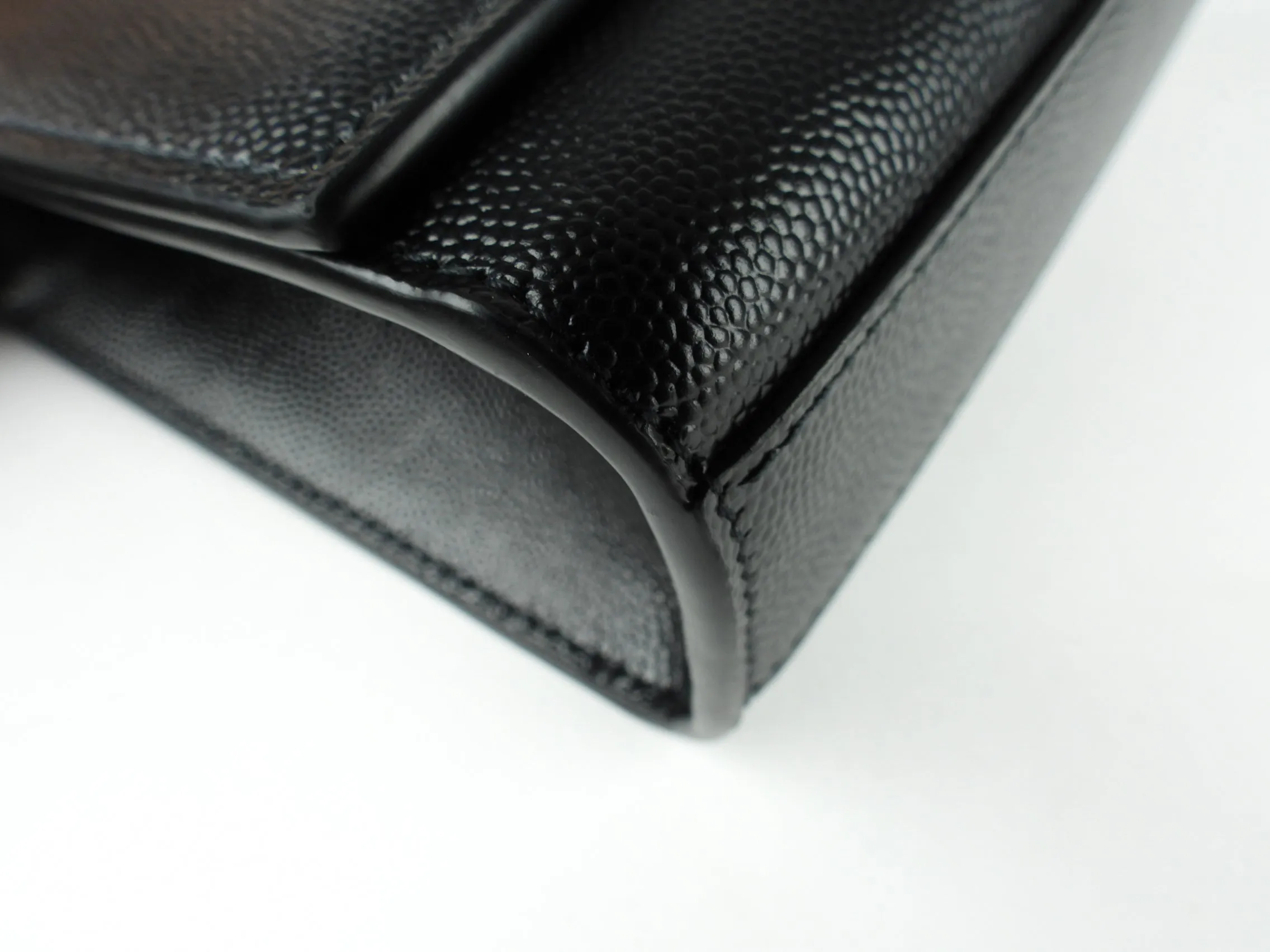 Saint Laurent Black Medium Kate Chain Bag