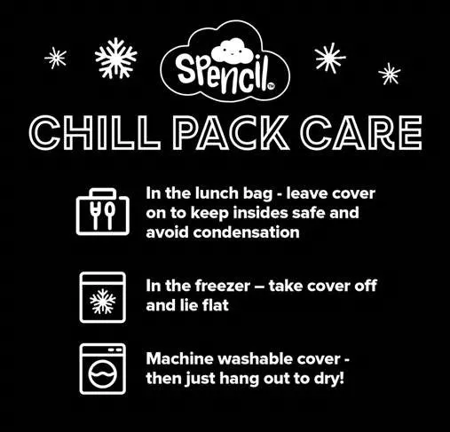 Spencil BIG Cooler Lunch Bag   Chill Pack - ExtraT-Rextrial